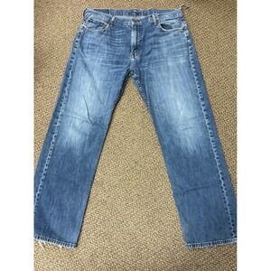 Levi Strauss Co 569 Mens Jeans W36 L34 Blue Denim Relaxed Fit